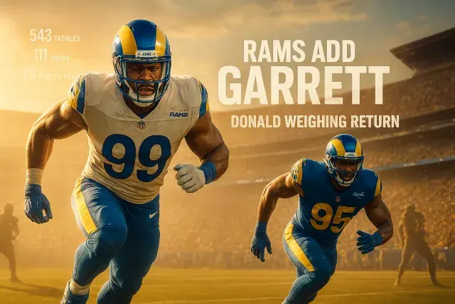 Brockers Says Donald Is "Staying Ready" as Rams Add Garrett