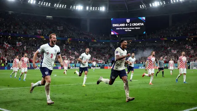 England Defeat Croatia 4-2 in a Thrilling 2026 World Cup Group Stage Opener
