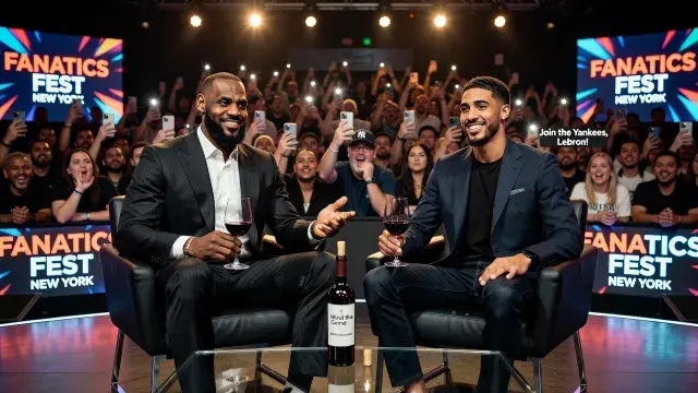 LeBron James Keeps NBA World Guessing Over Next Move at Fanatics Fest