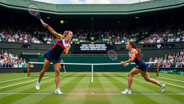 Czech Tennis Produces Another Wimbledon Final as Noskova Meets Muchova