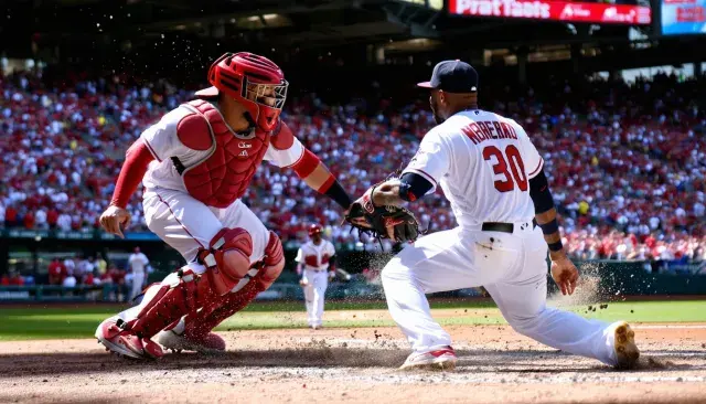 Angels, Braves players get into wild brawl after high pitch to Jorge Soler